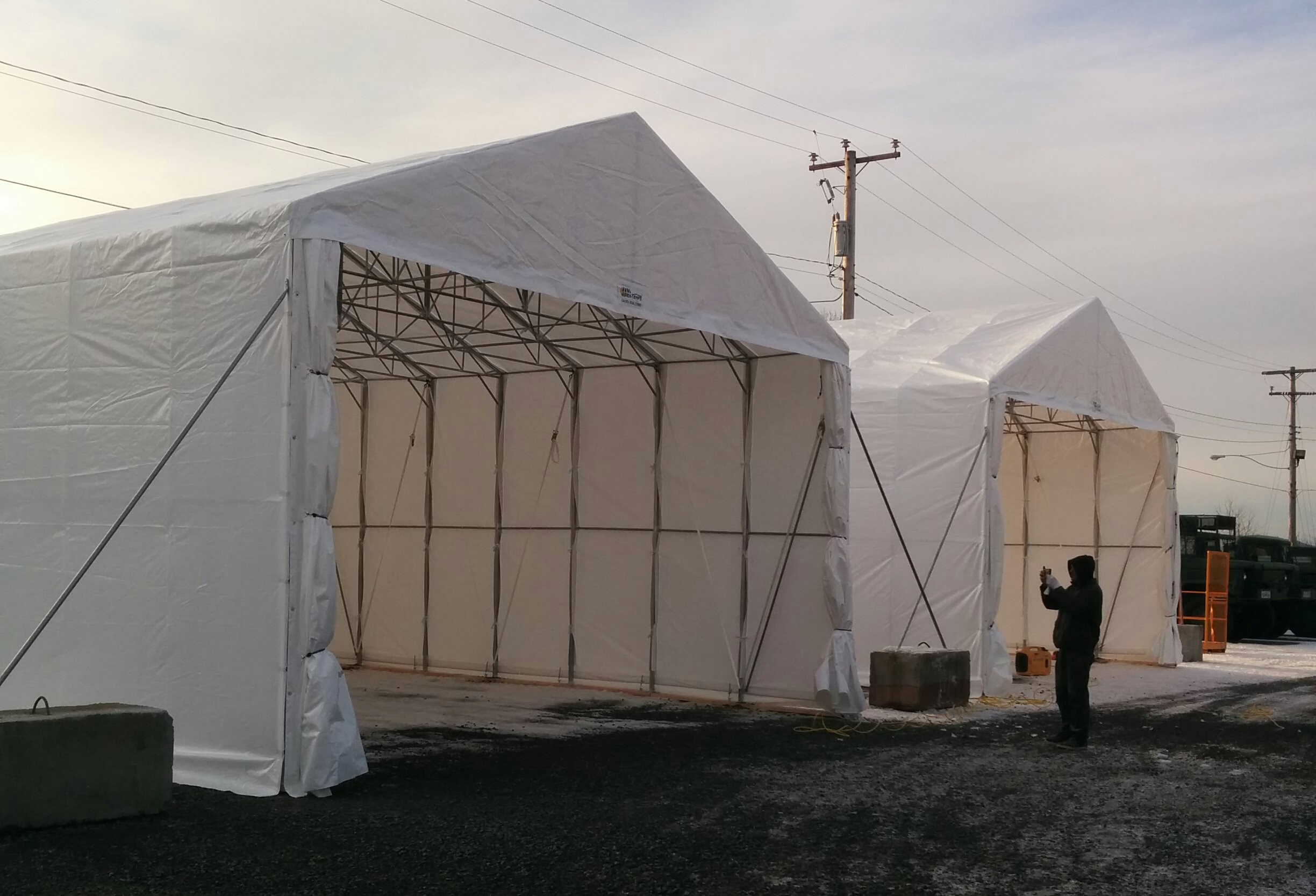 Abri commercial et industriel par Abris-Temps